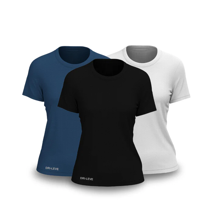 Kit 3 Camisas Femininas FitneSmart - Affori .