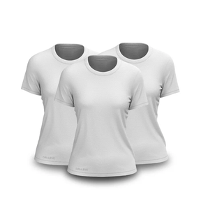 Kit 3 Camisas Femininas FitneSmart - Affori .