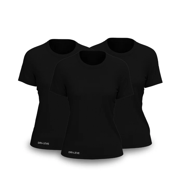 Kit 3 Camisas Femininas FitneSmart - Affori .