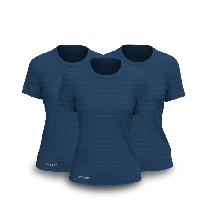 Kit 3 Camisas Femininas FitneSmart - Affori .