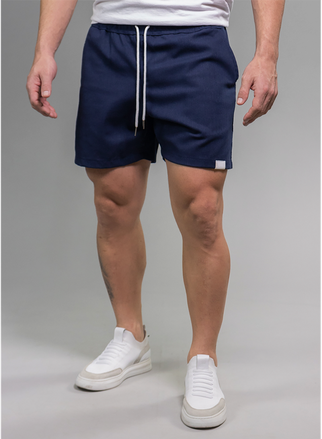 Short Linho Azul - Brookhaven