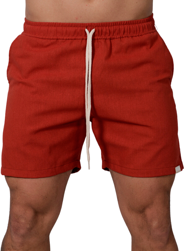 Short Linho Vermelho - Fairmont