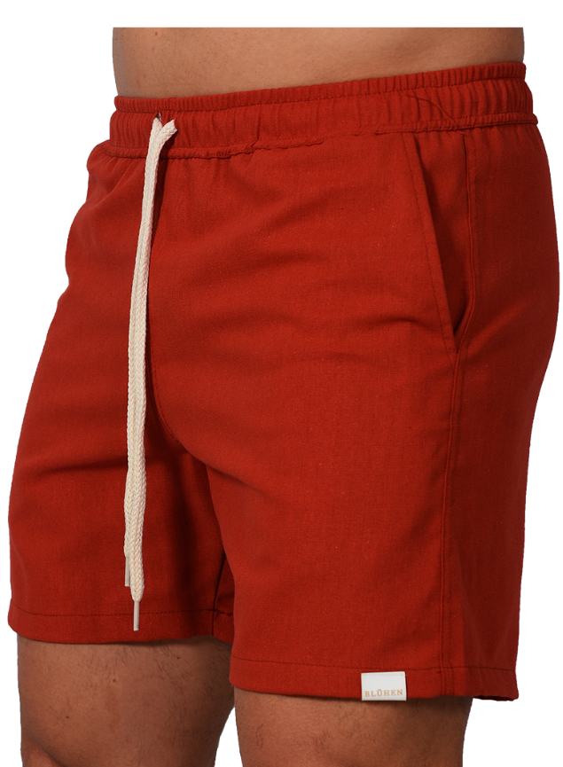 Short Linho Vermelho - Fairmont