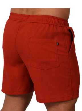 Short Linho Vermelho - Fairmont